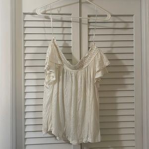 Forever 21 | New With Tags Off the Shoulder White Top